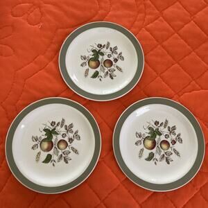 "Herford" Alfred Meakin Three 6.5" Bread Plates